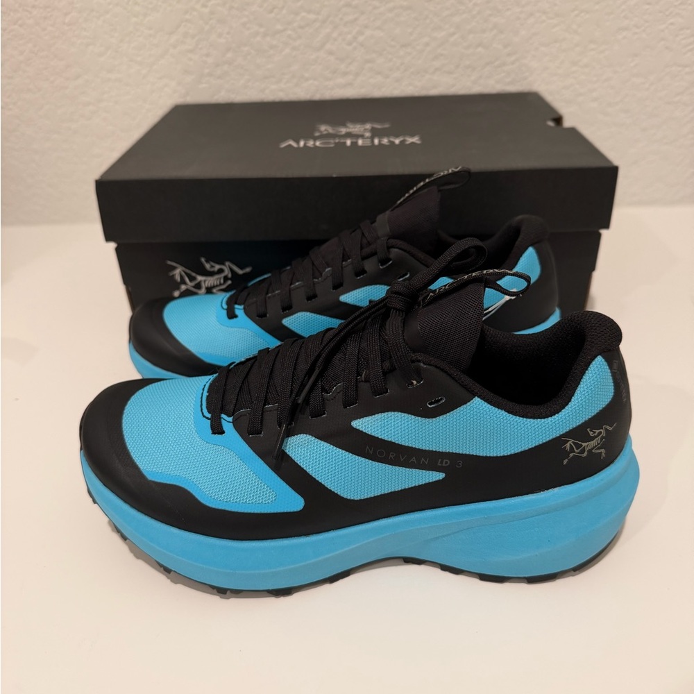 Arc'teryx Women Norvan LD 3 Trail Shoes - Blue and Black